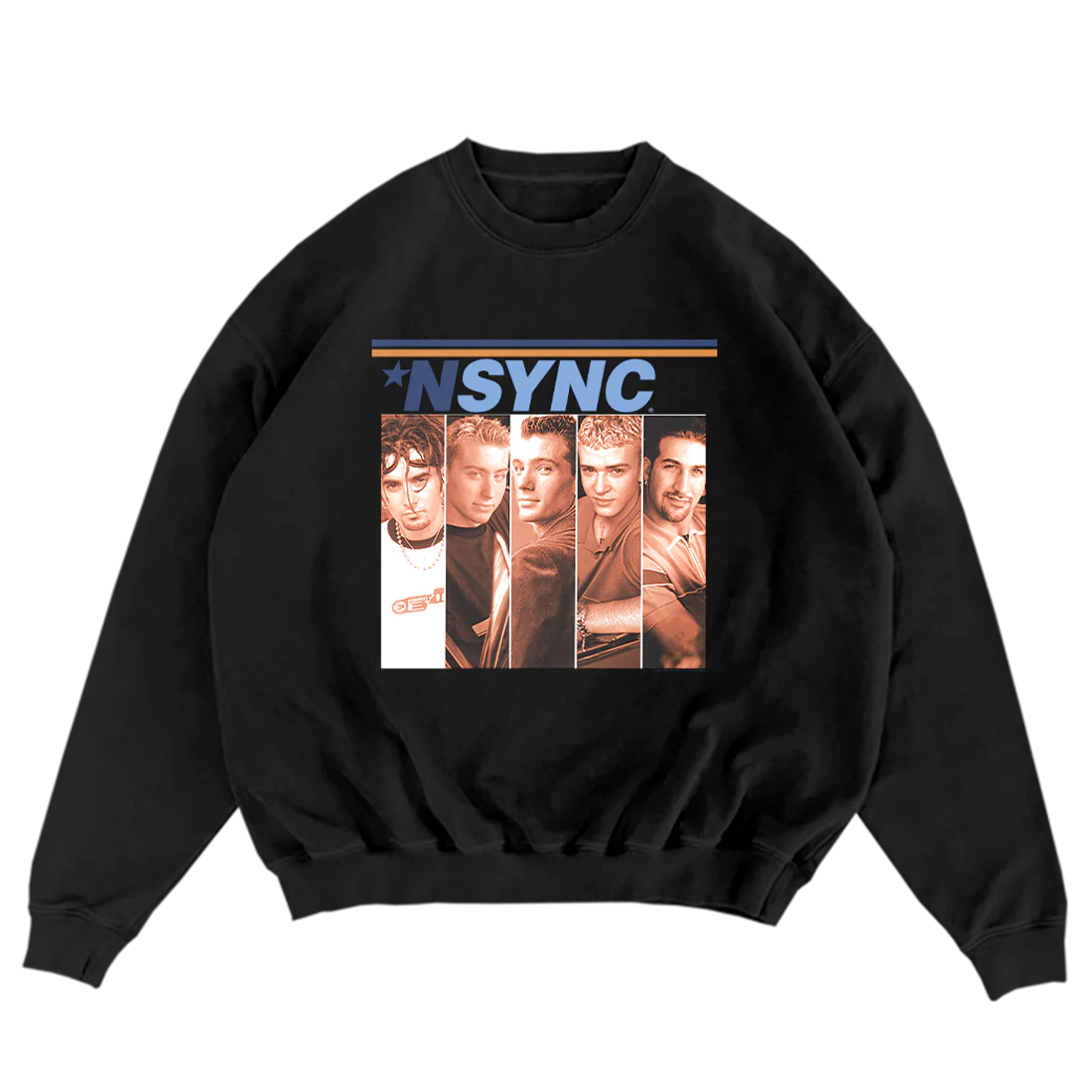 *NSYNC Debut Album Cover Black Crewneck